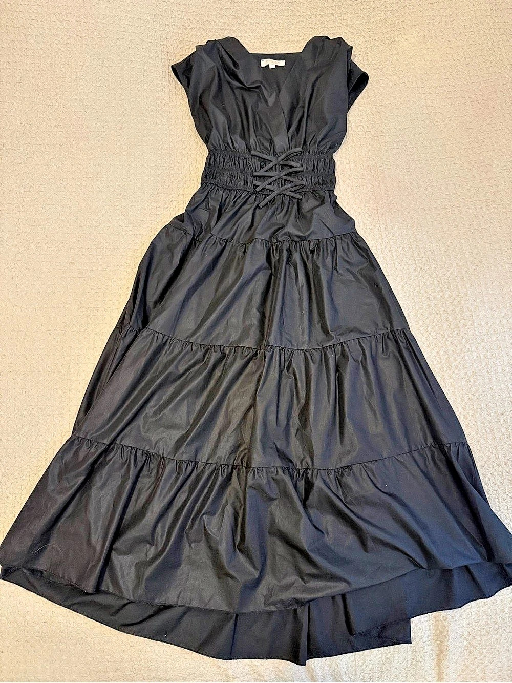 Rebellion Maxi Dress in Black Like New